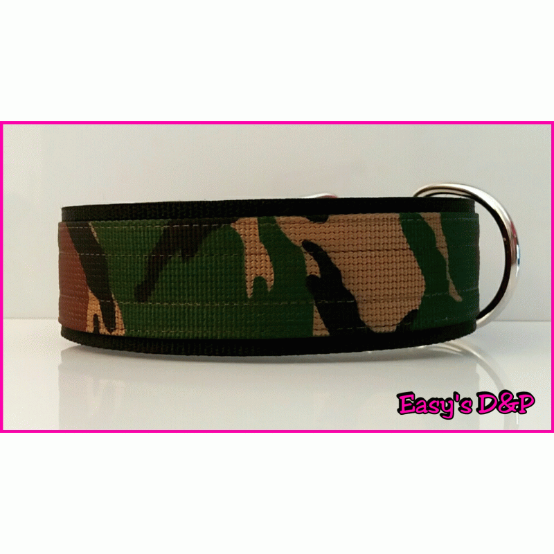 Zwart camo groen hb