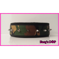Zwart camo groen hb