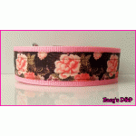 Baby roze bruin bloemen hb