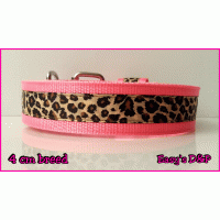 Neon roze panterprint hb