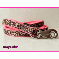 Panterprint neon roze lijn