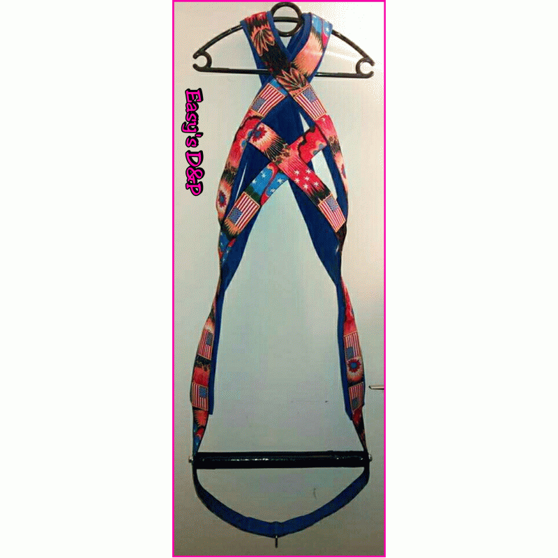 Wp tuig dik nylon met print breed 