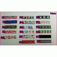 Wp tuig dik nylon met print breed 