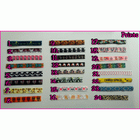 Wp tuig dik nylon met print 