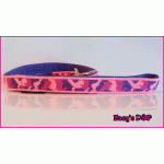 Lijn camouflage neon roze paars