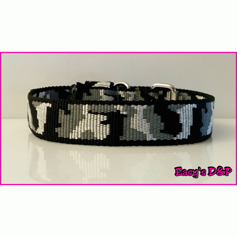 Camouflage grijs 2.5 cm hb