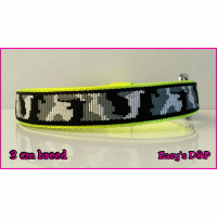 Camouflage grijs neon geel hb