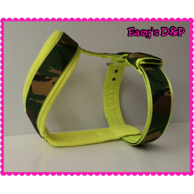 Tuig neon geel groen camouflage 