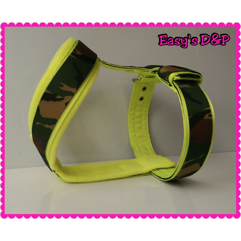 Tuig neon geel groen camouflage 