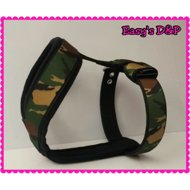 Tuig zwart groen camouflage 