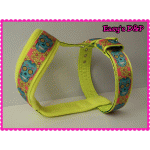 Tuig neon geel skull turquoise 