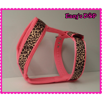 Tuig panterprint neon roze 