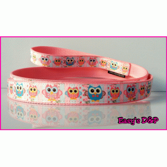 Lijn uiltjes baby roze