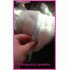 Hertjes neon roze 2.5 cm hb