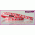 Bloemen roze neon roze 2.5cm hb