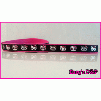 Lijn skull hello kitty fuchsia 