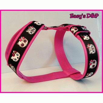 Tuig skull hello kitty fuchsia 