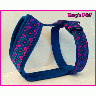 Tuig bloemen blauw Tuig bloemen blauw