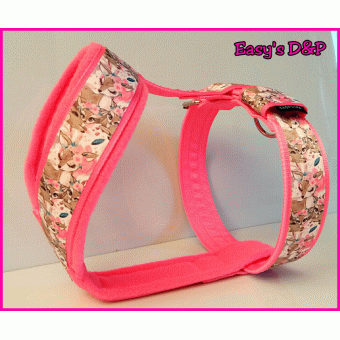 Tuig hertjes neon roze 