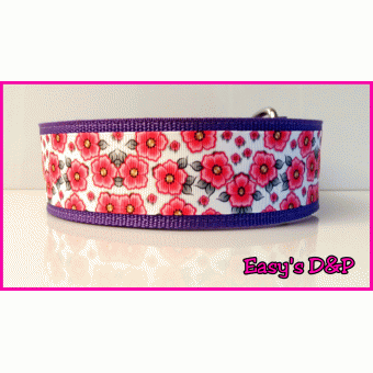 Roze bloemen paars hb