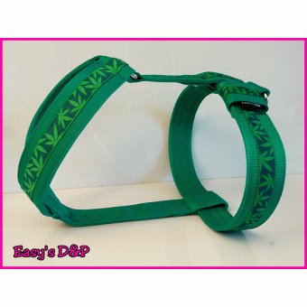 Tuig wietplant donker groen 