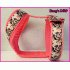 Tuig skull kruis neon roze
