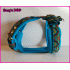 Tuig turquoise vierkant 2.5 cm 
