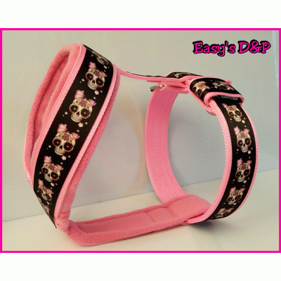 Tuig skull strik baby roze Tuig skull strik baby roze