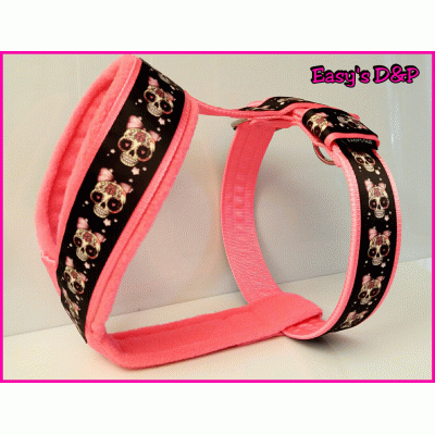 Tuig skull strik neon roze Tuig skull strik neon roze