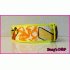 H.b stof graffiti neon geel