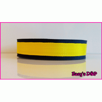 Hb donker blauw met geel