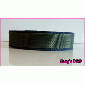 Donker blauw met olijf groen hb