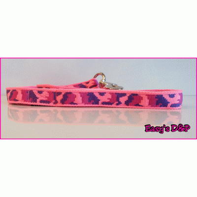 Sliplijn camouflage roze