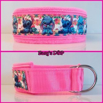 Sliphalsband print 3,8 cm zelf samenstellen