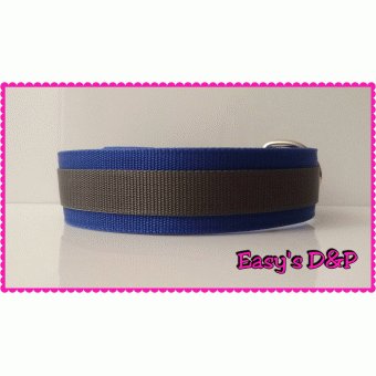 Kobaltblauw met grijs hb