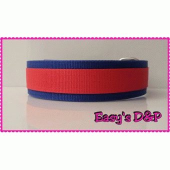 Kobaltblauw met rood hb