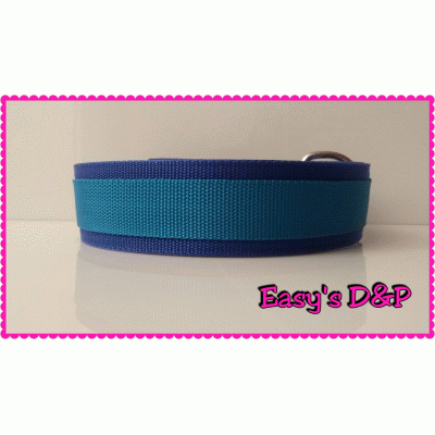 Kobaltblauw met turqoise hb