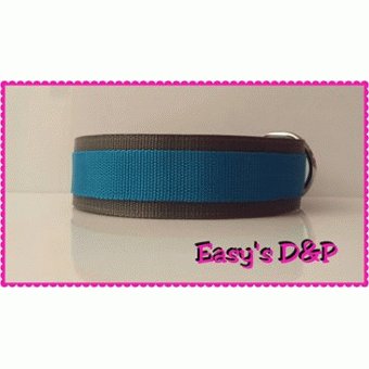 Grijs met turquoise hb