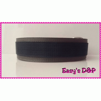 Grijs met donker blauw hb