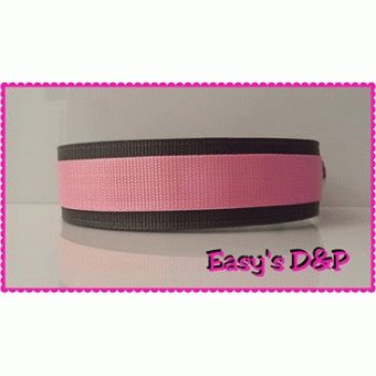 Grijs met baby roze hb