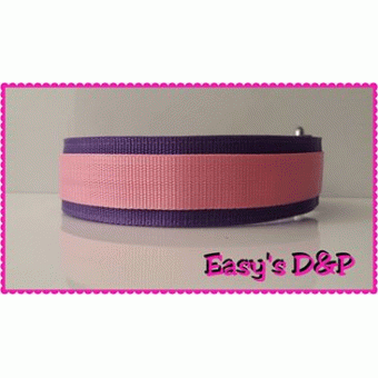 Paars met baby roze hb