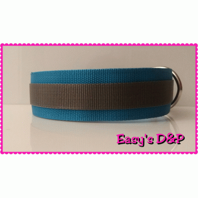 Turquoise met grijs hb Turquoise met grijs hb