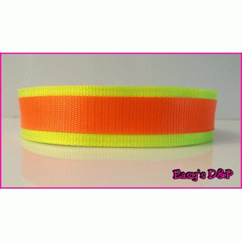 Neon geel met neon oranje hb