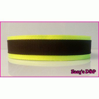 Neon geel met bruin hb