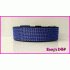 Zwart blauw bling bling hb