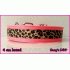 Neon roze panterprint hb