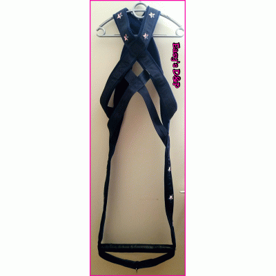 Wp harness 1 laag nylon met patches