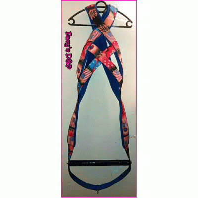 Wp tuig 1 laag nylon met print breed Wp tuig 1 laag nylon met print breed