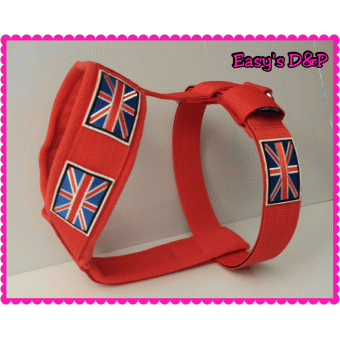 Tuig rood Engelse vlag 