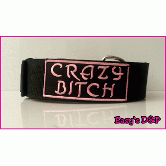 Crazy bitch zwart hb